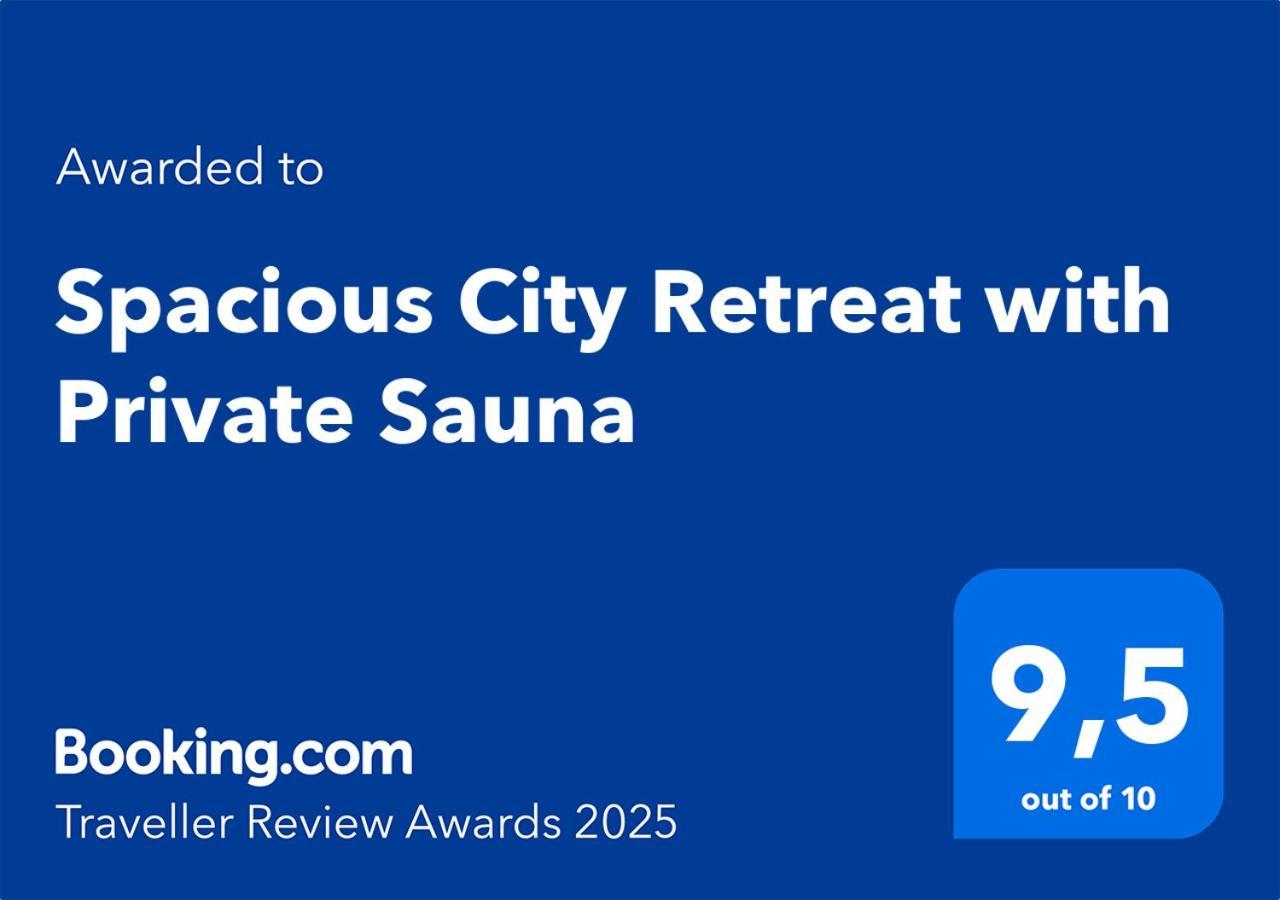 Spacious City Retreat With Private Sauna Helsinki Eksteriør billede